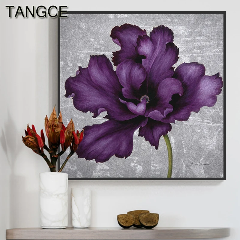 Abstract Big Purple Flower Canvas Painting Elegant Print And Poster For Living Room Girls Bedroom Modern Wall Art Cuadro Decor
Abstract Big Purple Flower Canvas Painting Elegant Print And Poster For Living Room Girls Bedroom Modern Wall Art Cuadro Decor