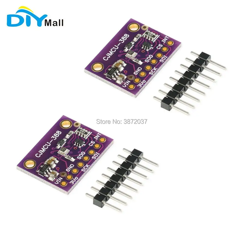 Цифровой датчик давления воздуха 2 шт./лот DIYmall CJMCU-388 BMP388 для измерения давления и температуры IIC SPI 24Bit с низким уровнем шума
Цифровой датчик давления воздуха 2 шт./лот DIYmall CJMCU-388 BMP388 для измерения давления и температуры IIC SPI 24Bit с низким уровнем шума