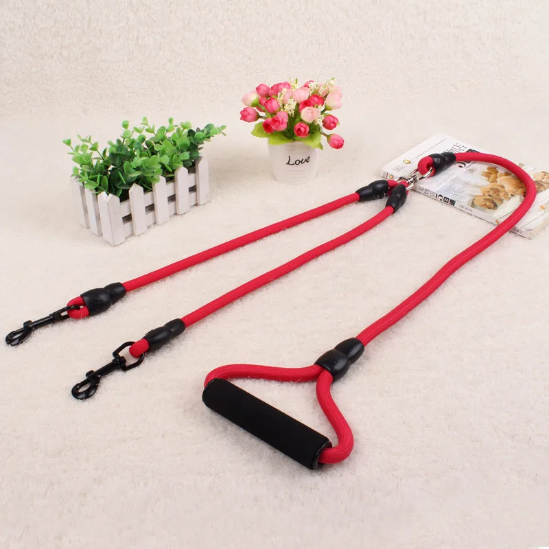 High Quality 145CM Nylon Dual Dogs Leash No-Tangle Double Dog Leashes Couple For Training Two Dogs For Small Medium Large Dogs
High Quality 145CM Nylon Dual Dogs Leash No-Tangle Double Dog Leashes Couple For Training Two Dogs For Small Medium Large Dogs