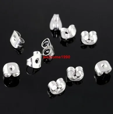1000pcs shiny Top Stainless steel earring back ear plug ear cap for studs DIY jewelry accessories
1000pcs shiny Top Stainless steel earring back ear plug ear cap for studs DIY jewelry accessories