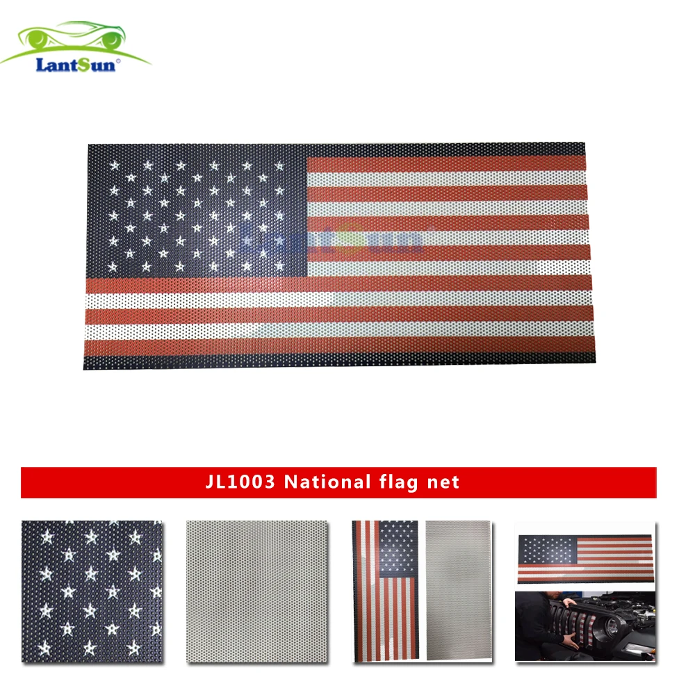 National flag insect net for jeep wrangler 2018++ car accessoires front face Exterior Decoration Grille Cover Metal Lantsun
National flag insect net for jeep wrangler 2018++ car accessoires front face Exterior Decoration Grille Cover Metal Lantsun