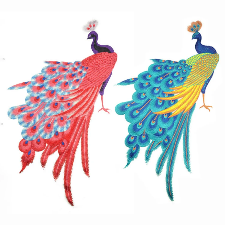 1Pcs The Peacock Embroidered White Gauze Dress Bottom Heavy High-end Custom Wedding Dress Decorative Applique Patch Without Glue
1Pcs The Peacock Embroidered White Gauze Dress Bottom Heavy High-end Custom Wedding Dress Decorative Applique Patch Without Glue