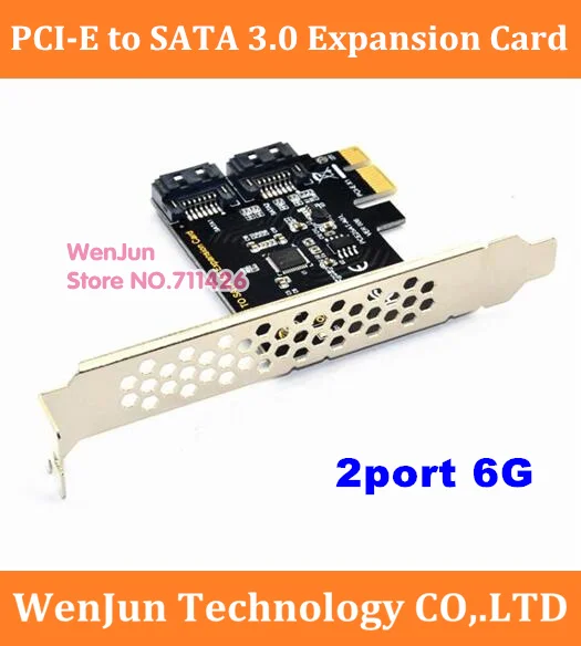 free shipping 2Port SATA III 6Gbps PCI Express PCI-E to SATA 3.0 Extension Card with Heat Sink Expansion Adapter Board
free shipping 2Port SATA III 6Gbps PCI Express PCI-E to SATA 3.0 Extension Card with Heat Sink Expansion Adapter Board