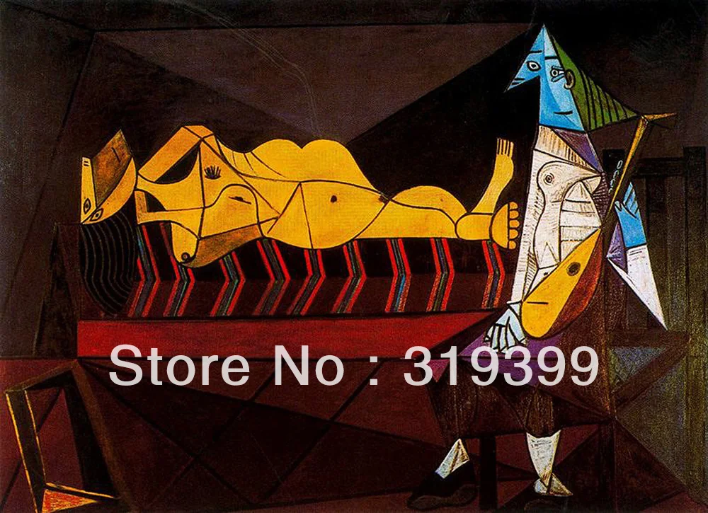 Oil Painting Reproduction on Canvas,the-serenade-1942 by pable picasso ,Museam Quality,Fast Free Shiping, handmade
Oil Painting Reproduction on Canvas,the-serenade-1942 by pable picasso ,Museam Quality,Fast Free Shiping, handmade