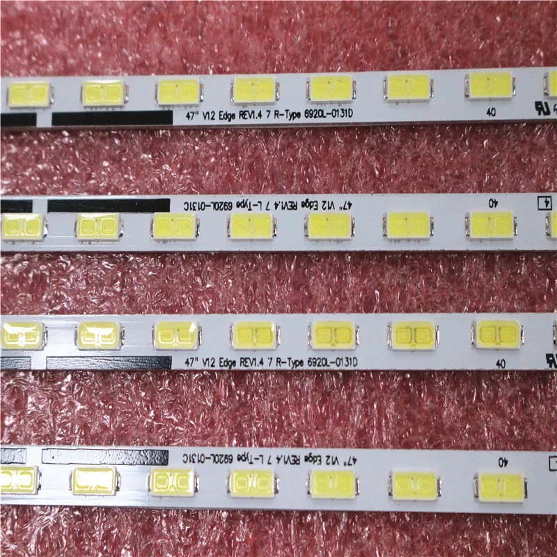 Светодиодная лента, 4 шт., 48 светодиодов, экран 47 дюймов, V12 Edge R L Type 6920L-0131D 6920L-0131C для 6922L-0017A 6922L-0018A 47LM6200 LC470EUE
Светодиодная лента, 4 шт., 48 светодиодов, экран 47 дюймов, V12 Edge R L Type 6920L-0131D 6920L-0131C для 6922L-0017A 6922L-0018A 47LM6200 LC470EUE