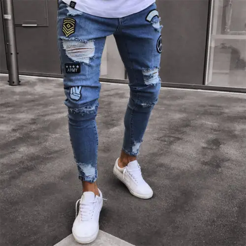 2018 Fashion Men Boy Slim Fit Skinny Jeans Denim Pants Distressed Ripped Trourser Men Cool Jeans
2018 Fashion Men Boy Slim Fit Skinny Jeans Denim Pants Distressed Ripped Trourser Men Cool Jeans