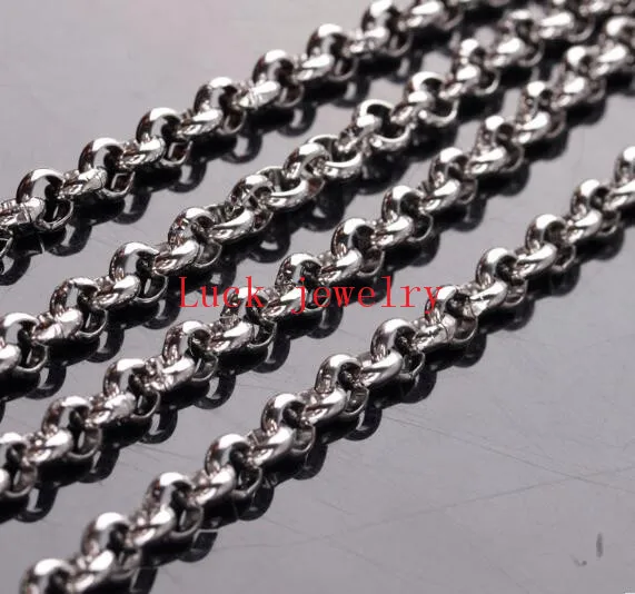 Lot 8meter 2.5mm/3mm/4mm/6mm Rolo Chain Stainless Steel Jewelry Finding Chain DIY Marking
Lot 8meter 2.5mm/3mm/4mm/6mm Rolo Chain Stainless Steel Jewelry Finding Chain DIY Marking
