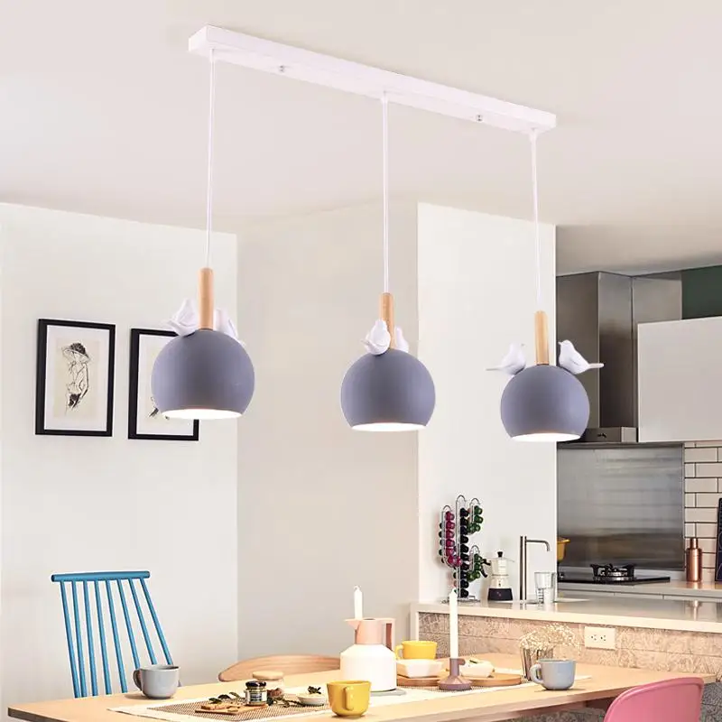 Modern Pendant Lights 2 Colors dining room lights LED kitchen Pendant Lamps Home Decoration Lighting E27 AC110-220V Luminaria
Modern Pendant Lights 2 Colors dining room lights LED kitchen Pendant Lamps Home Decoration Lighting E27 AC110-220V Luminaria