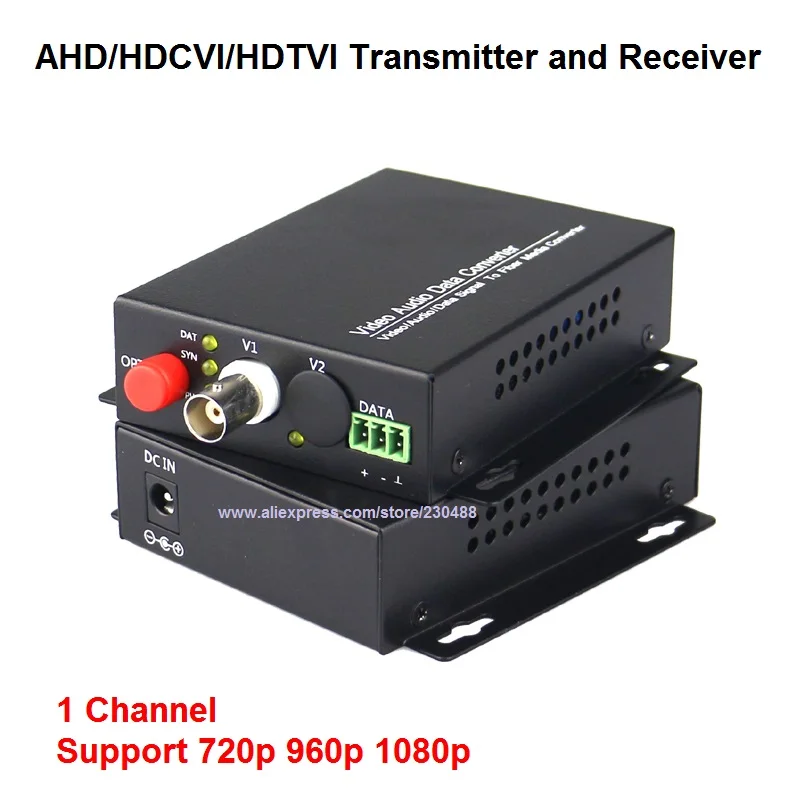 1080P HD AHD CVI TVI Fiber Optical Video Converter 1 Channel Video Media Converter Single Mode 10KM
1080P HD AHD CVI TVI Fiber Optical Video Converter 1 Channel Video Media Converter Single Mode 10KM