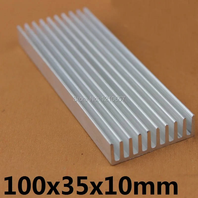 20 pieces LOT 100x35x10mm Aluminum Heatsink for Electronics Computer Electric Equipment
20 pieces LOT 100x35x10mm Aluminum Heatsink for Electronics Computer Electric Equipment