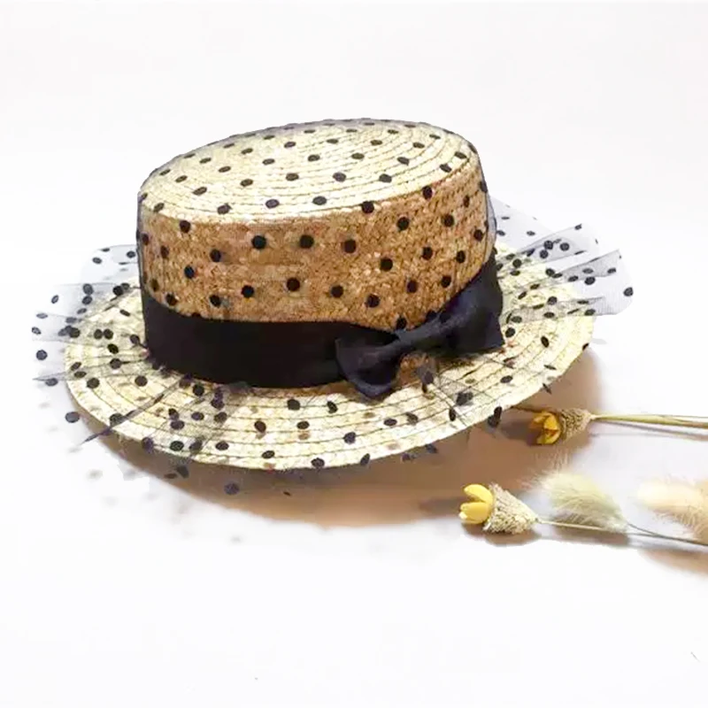 Hot black lace sun hats Panama bow hand made women Flat brim Bowknot straw cap beach big brim hat casual girl summer cap
Hot black lace sun hats Panama bow hand made women Flat brim Bowknot straw cap beach big brim hat casual girl summer cap