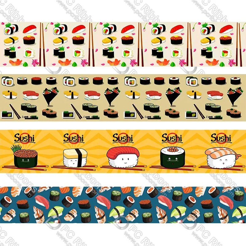 Корсажная лента с принтом суши, модная лента ручной работы, тканые брендовые этикетки, подарочная упаковка, 50 ярдов
Корсажная лента с принтом суши, модная лента ручной работы, тканые брендовые этикетки, подарочная упаковка, 50 ярдов