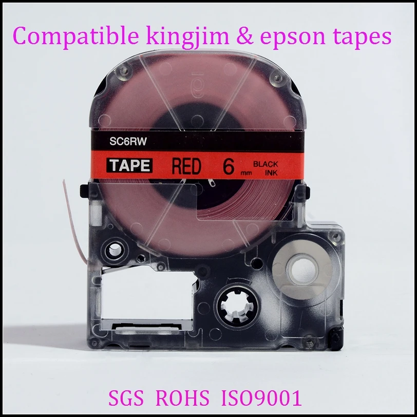 7 mix colors SS6KW ST6KW SC6RW SC6BW SC6YW SC6GW SC6YR KINGJIM label tapes LABELWORKS LW-400 LW-600
7 mix colors SS6KW ST6KW SC6RW SC6BW SC6YW SC6GW SC6YR KINGJIM label tapes LABELWORKS LW-400 LW-600
