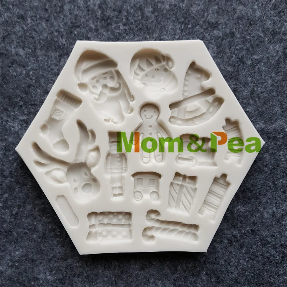 Рождественская силиконовая форма Mom & Pea MPB0004, украшение для торта, 3D форма для помадки, пищевого класса
Рождественская силиконовая форма Mom & Pea MPB0004, украшение для торта, 3D форма для помадки, пищевого класса