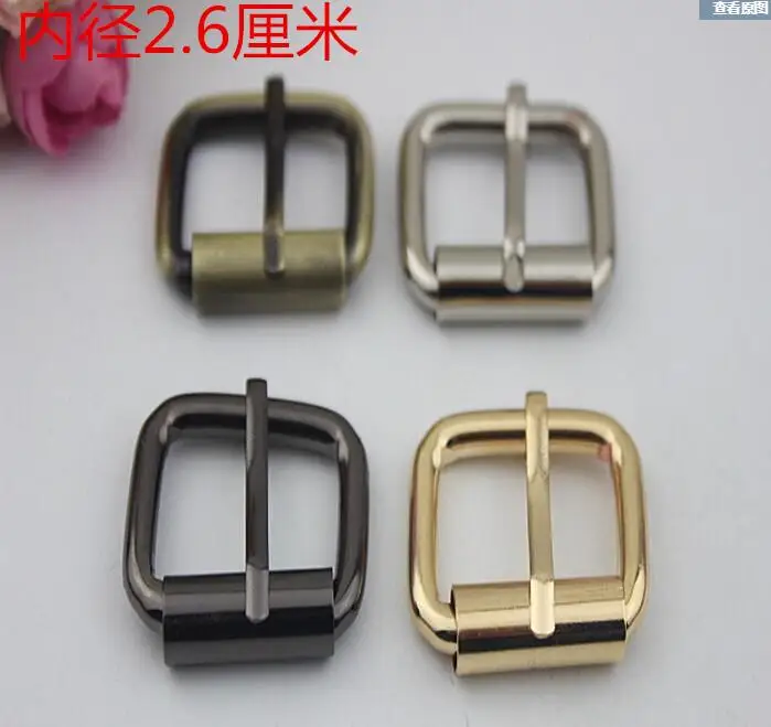(20 PCS/lot) 4 color high quality inner diameter 2.6 cm square hardcore straps pull pin buckle handbags diy metal accessories
(20 PCS/lot) 4 color high quality inner diameter 2.6 cm square hardcore straps pull pin buckle handbags diy metal accessories