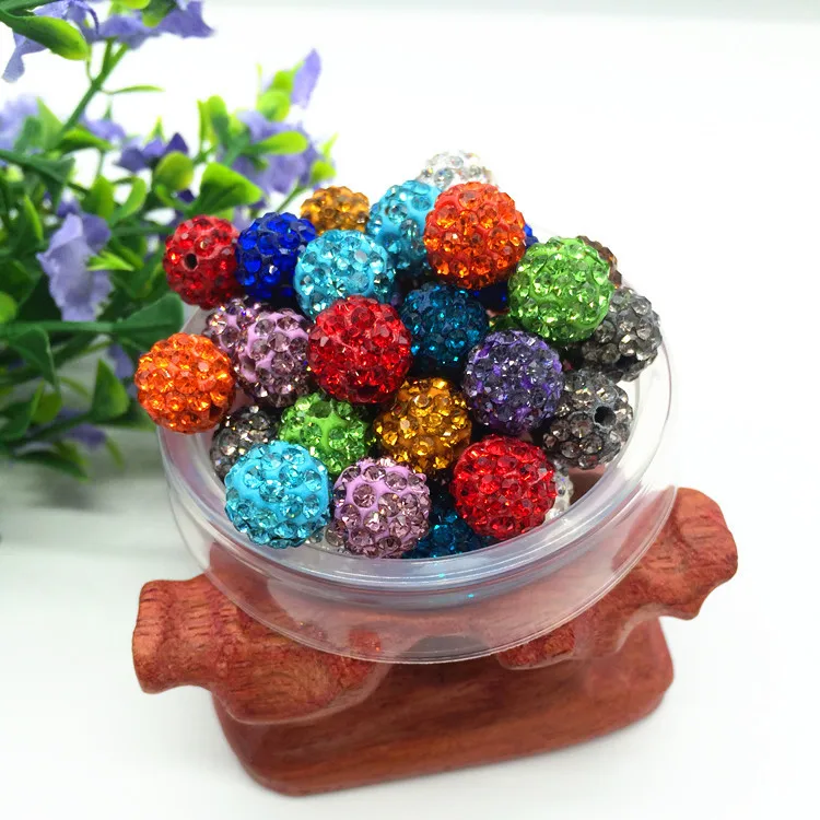 50pcs/lot Clay Rhinestone Crystal Beads For Bracelet Necklace 10mm Mix Color Round Pave Disco Ball Beads Accessories
50pcs/lot Clay Rhinestone Crystal Beads For Bracelet Necklace 10mm Mix Color Round Pave Disco Ball Beads Accessories