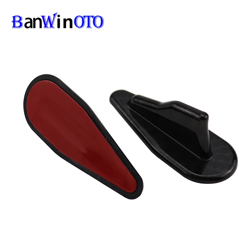 1 pcs Car Tuning EVO Styling Shark Fin Diffuser Spoiler Wing Windshield Vortex Generator Universal for Roof Windscreen Bumper
1 pcs Car Tuning EVO Styling Shark Fin Diffuser Spoiler Wing Windshield Vortex Generator Universal for Roof Windscreen Bumper