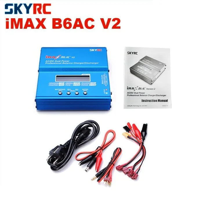 SKYRC iMAX B6AC V2 AC/DC Dual Power Professional Balance 6A Charger / 2A Discharger SK-100008-01
SKYRC iMAX B6AC V2 AC/DC Dual Power Professional Balance 6A Charger / 2A Discharger SK-100008-01