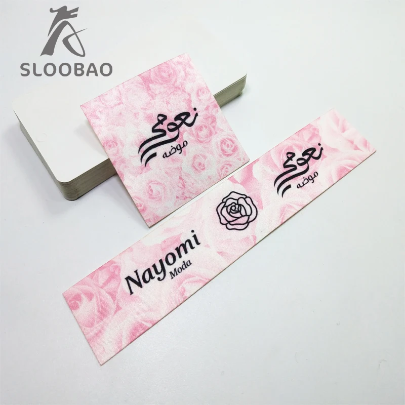 Garment pirnted labels, very soft with a shiny finish satin printed labels ,ideal for items that needs soft label
Garment pirnted labels, very soft with a shiny finish satin printed labels ,ideal for items that needs soft label
