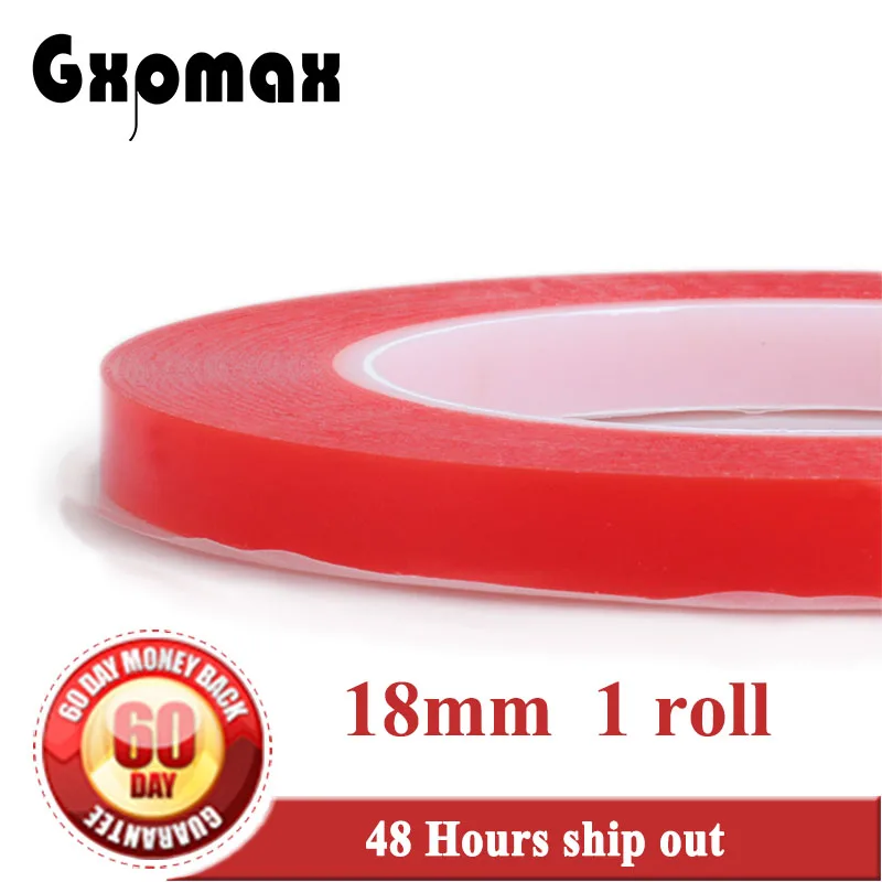 1x (0.2mm Thick) 18mm *25M High Strength Acrylic Gel Adhesive Double Adhesive PET Sticky Tape No Trace clear transparent
1x (0.2mm Thick) 18mm *25M High Strength Acrylic Gel Adhesive Double Adhesive PET Sticky Tape No Trace clear transparent