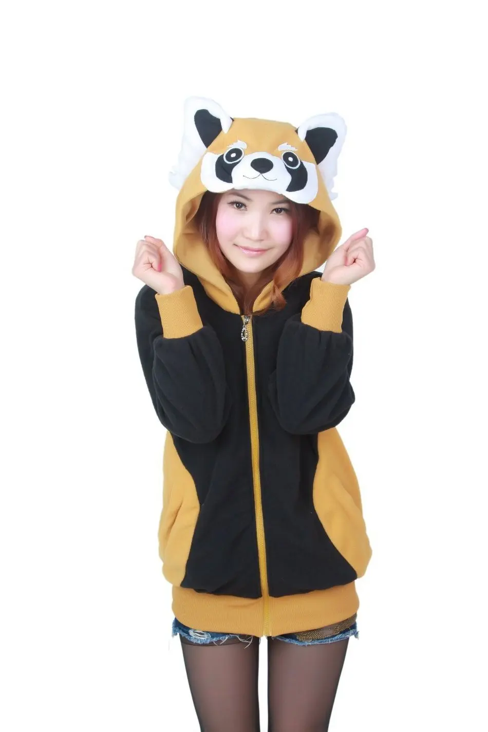 Cute Cosplay Anime Coon Costume Ears Face Tail Zip Hooded Sweatshirt Raccoon Hoodies Jacket
Cute Cosplay Anime Coon Costume Ears Face Tail Zip Hooded Sweatshirt Raccoon Hoodies Jacket