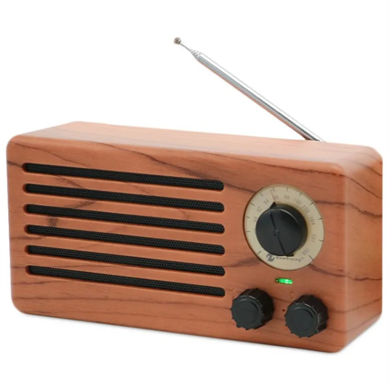 Portable Wireless Bluetooth Speaker Retro Wood Grain Sound Box Stereo Music Player Support FM Radio TF Card MP3 U Disk USB Play
Portable Wireless Bluetooth Speaker Retro Wood Grain Sound Box Stereo Music Player Support FM Radio TF Card MP3 U Disk USB Play