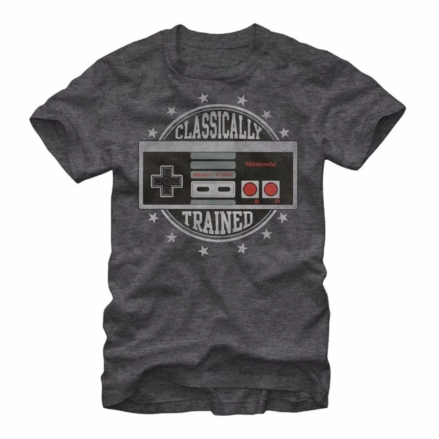 Vedio game Classically Trained Controller t shirt men funny printed short sleeve t shirts US plus size
Vedio game Classically Trained Controller t shirt men funny printed short sleeve t shirts US plus size