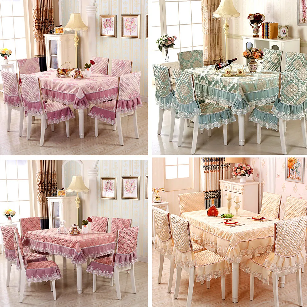 NEW! European Jacquard Table Cloth Linen high quality Non-slip Lace Tablecloth Chair Cushion Kit Wedding Decoracion Country
NEW! European Jacquard Table Cloth Linen high quality Non-slip Lace Tablecloth Chair Cushion Kit Wedding Decoracion Country
