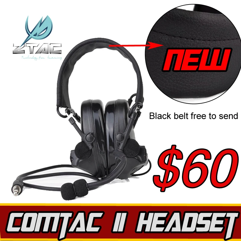 Z-TAC Z-tactical Softair Tactical Comtac II Headset Airsoft Gun ipsc Midland PTT Hunting Arsoft headphone Earphone for Shooting
Z-TAC Z-tactical Softair Tactical Comtac II Headset Airsoft Gun ipsc Midland PTT Hunting Arsoft headphone Earphone for Shooting