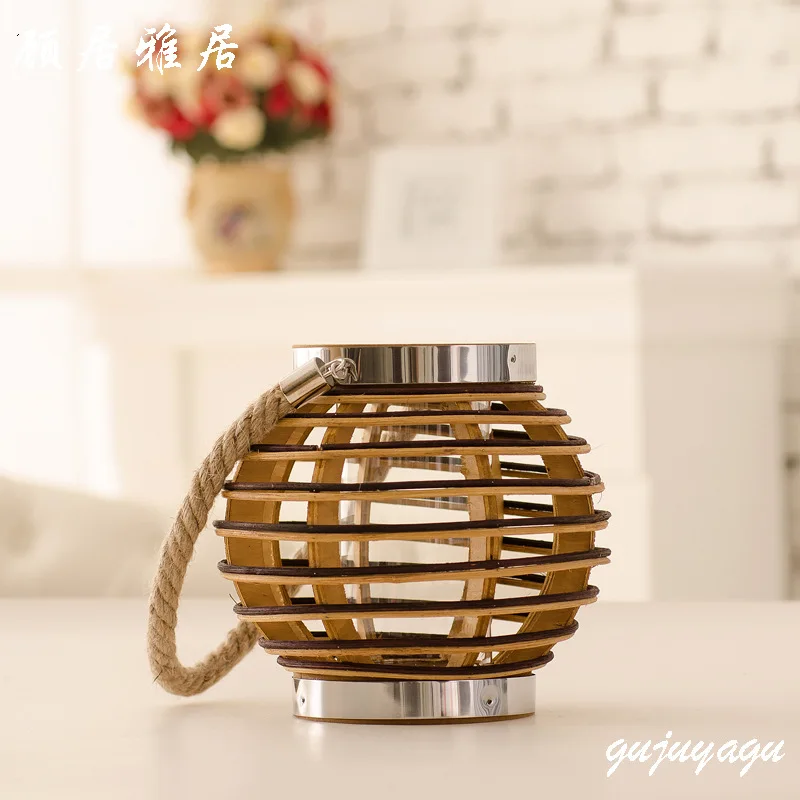 Handmade rattan factory direct new portable wooden candlestick wedding candelabra home Decoration wholesale
Handmade rattan factory direct new portable wooden candlestick wedding candelabra home Decoration wholesale