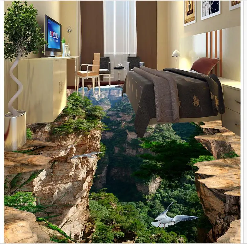 Custom Photo Floor 3D Wallpaper Modern Art Gunsan stereoscopic 3D floor stickers PVC Wall Paper Self-adhesive Floor Mural
Custom Photo Floor 3D Wallpaper Modern Art Gunsan stereoscopic 3D floor stickers PVC Wall Paper Self-adhesive Floor Mural