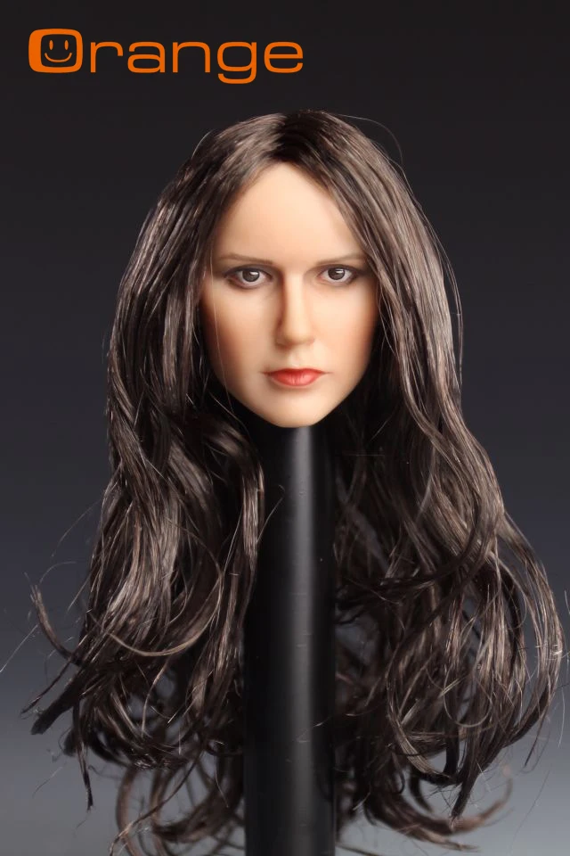 orenge 1/6 scale female head shape for 12" action figure doll accessories doll head carved not include body,clothes and other
orenge 1/6 scale female head shape for 12" action figure doll accessories doll head carved not include body,clothes and other