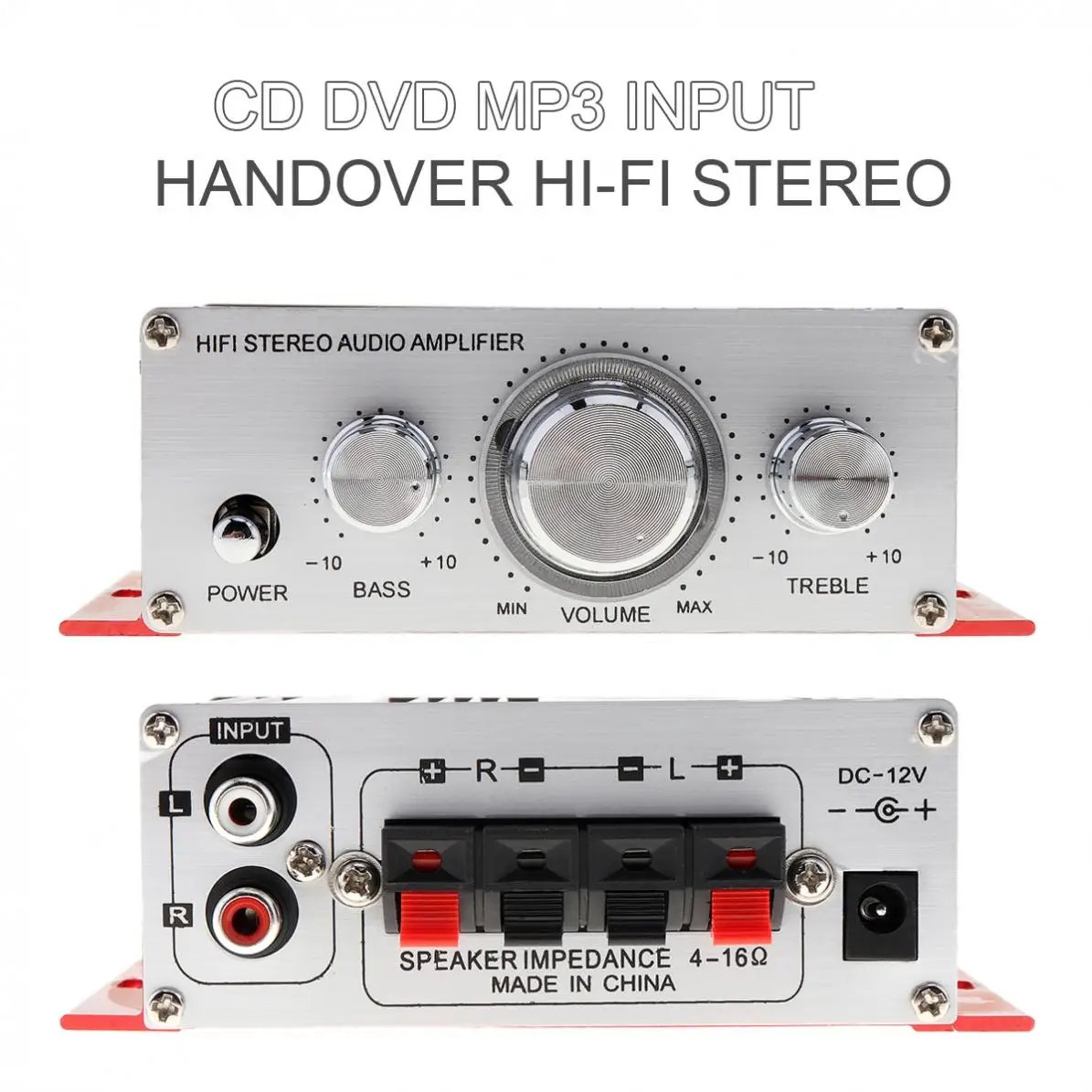 Продажа передачи Hi-Fi автомобильный стерео усилитель поддержка CD / DVD / MP3 вход
Продажа передачи Hi-Fi автомобильный стерео усилитель поддержка CD / DVD / MP3 вход
