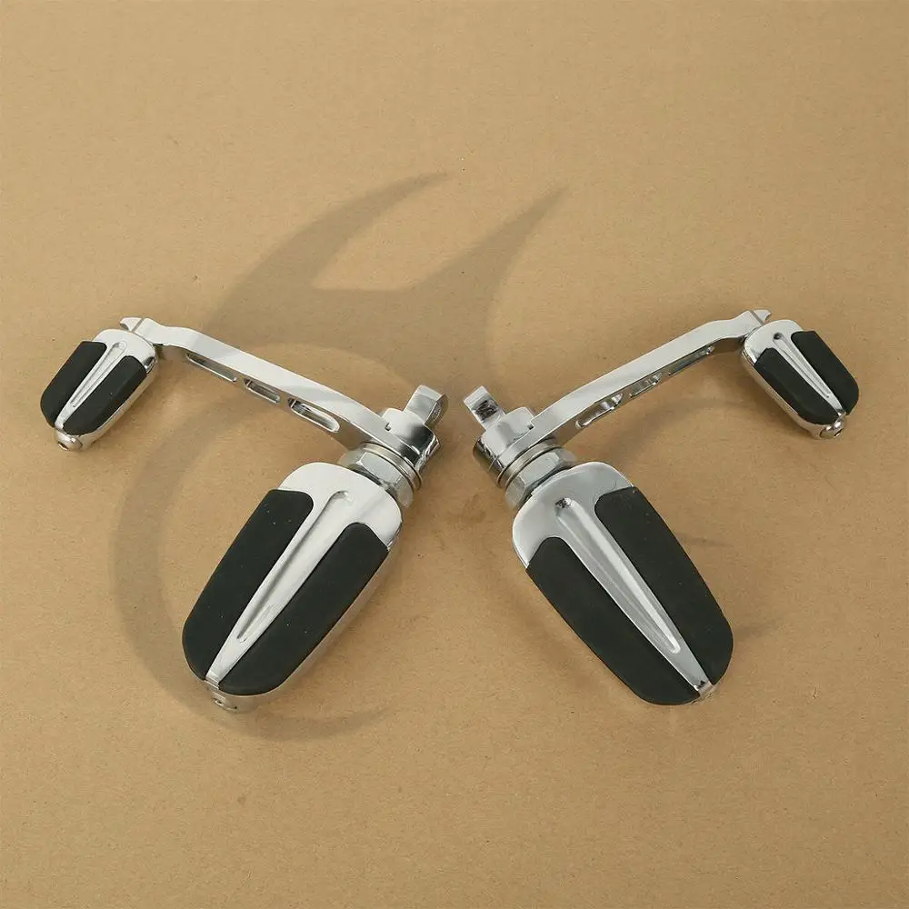 Motorcycle Slipstream Male Mount Foot Pegs With Heel Rest For Harley Softail Dyna Sportster XL 883 1200 Iron FXWG
Motorcycle Slipstream Male Mount Foot Pegs With Heel Rest For Harley Softail Dyna Sportster XL 883 1200 Iron FXWG
