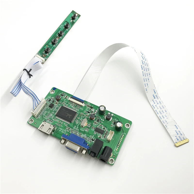 EDP Lcd controller board kit with HDMI-compatible VGA Audio Soft cable for 1600X900 14 inch B140RTN03.0 led screm diy
EDP Lcd controller board kit with HDMI-compatible VGA Audio Soft cable for 1600X900 14 inch B140RTN03.0 led screm diy