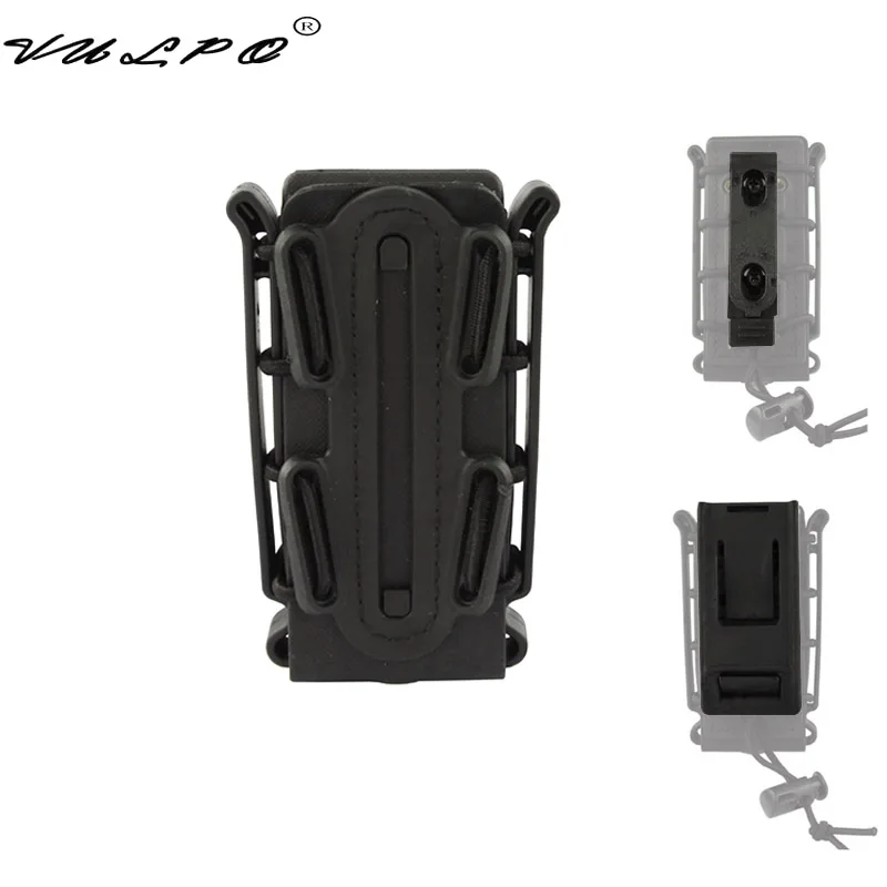 VULPO Tactical Magazine Pouch 9mm Molle Pistol Mag Pouch Soft Shell Mag Pouch with Belt Clip Magazine Holster
VULPO Tactical Magazine Pouch 9mm Molle Pistol Mag Pouch Soft Shell Mag Pouch with Belt Clip Magazine Holster