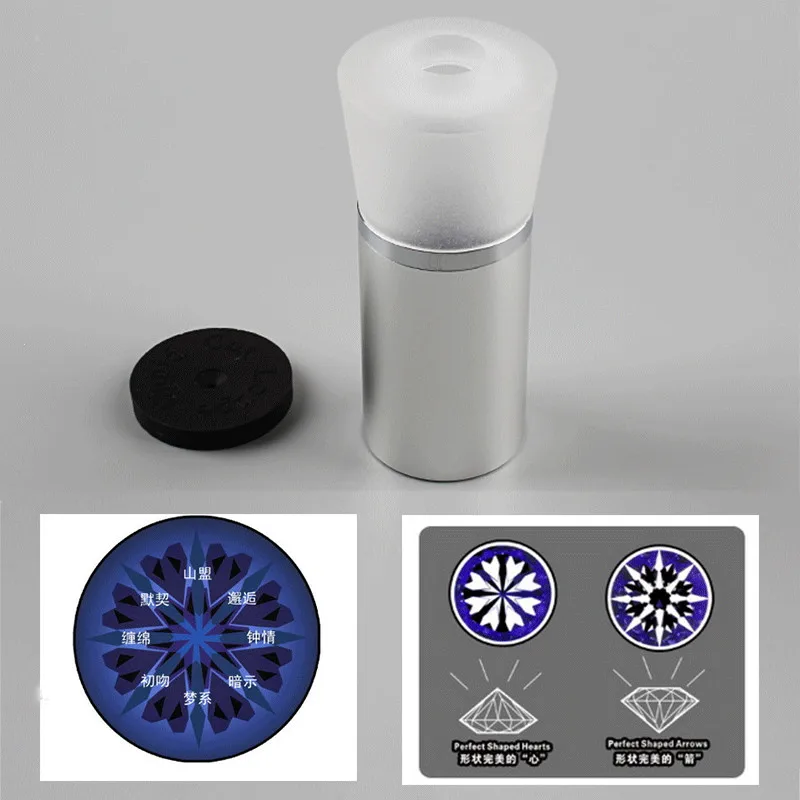 2pcs/lot, Hot Professional Diamond cutting tester Hearts & Arrows Scope jewelry cutting loupe/magnifiers gauge
2pcs/lot, Hot Professional Diamond cutting tester Hearts & Arrows Scope jewelry cutting loupe/magnifiers gauge
