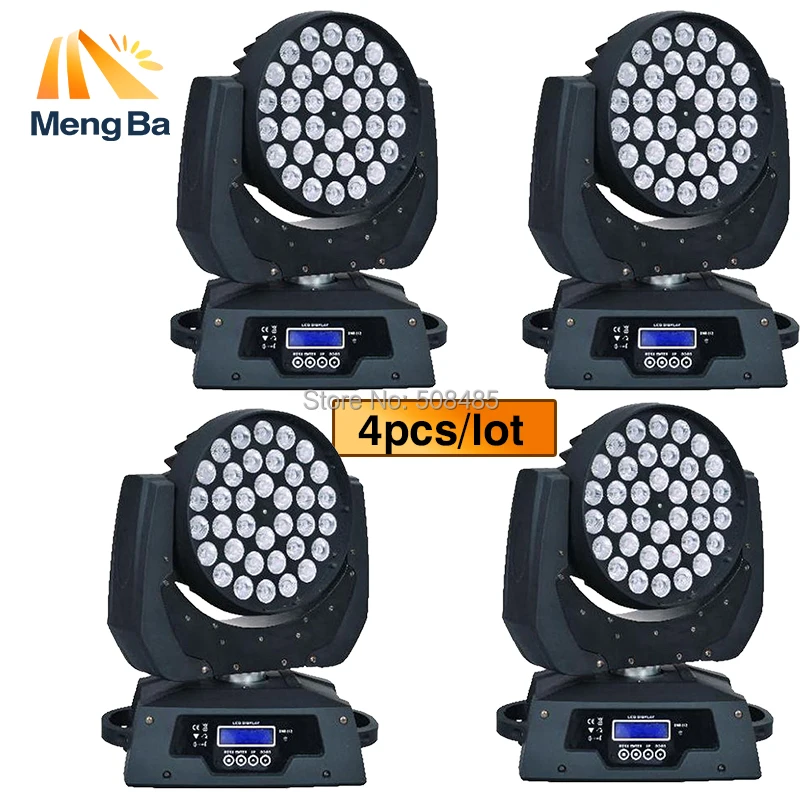 4pcs/lot Bar LED zoom Light 36 * 10w RGBW Moving Head Light Professional Stage Dj / Bar / Home Lighting Effect led lamp
4pcs/lot Bar LED zoom Light 36 * 10w RGBW Moving Head Light Professional Stage Dj / Bar / Home Lighting Effect led lamp
