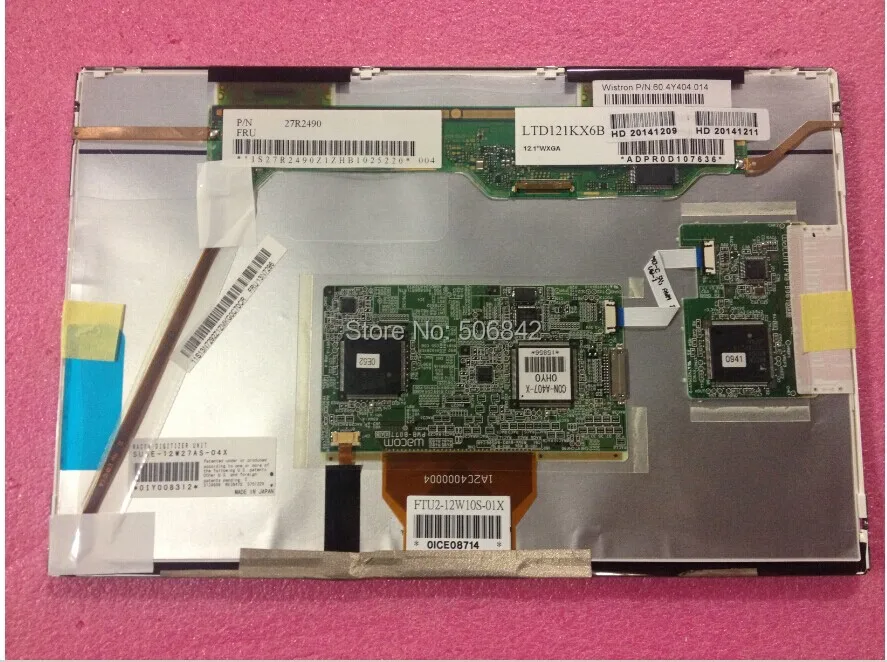 Original 100% New LTD121KX6B 1280*800 with Multitouch For thinkpad X201T X200T
Original 100% New LTD121KX6B 1280*800 with Multitouch For thinkpad X201T X200T
