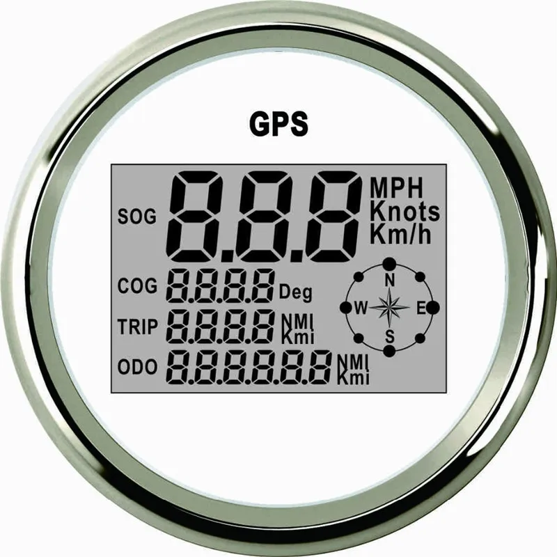 Car Truck Motor Auto GPS Speedometer 9-32V Waterproof Stainless steel White Digital Gauges free shipping
Car Truck Motor Auto GPS Speedometer 9-32V Waterproof Stainless steel White Digital Gauges free shipping