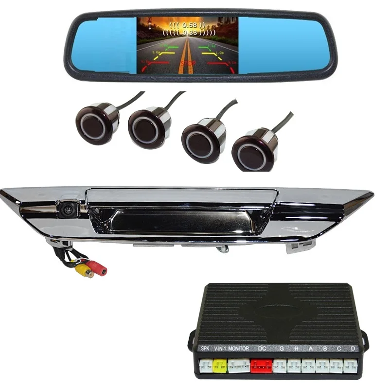 4.3" LCD 4pcs Sensor Reversing Radar Detector Parking Assistance Alarm For Toyota Hilux vigo Revo 2015-2024 Car Parking camera
4.3" LCD 4pcs Sensor Reversing Radar Detector Parking Assistance Alarm For Toyota Hilux vigo Revo 2015-2024 Car Parking camera