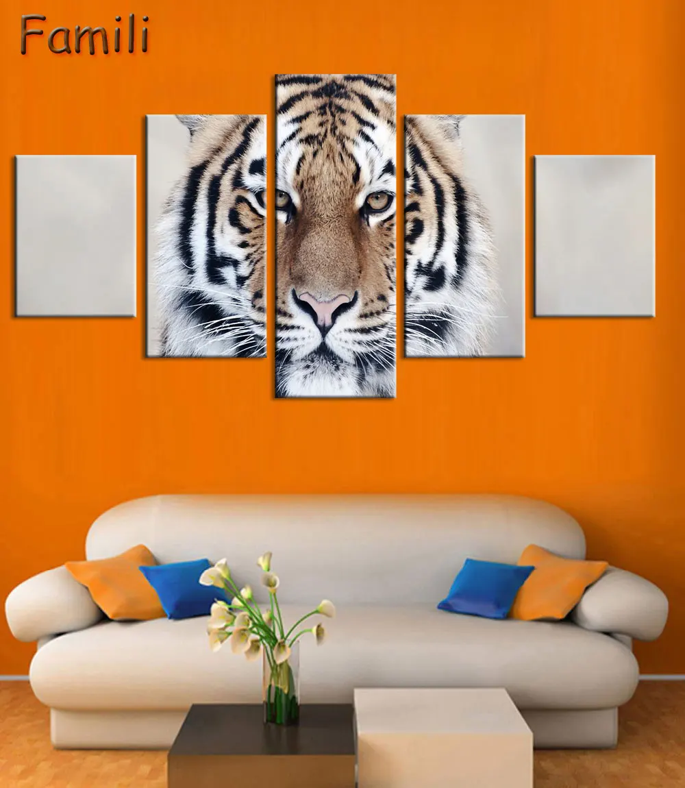 Wall art glowing lion and tiger picture painting for room decor print picture canvas painting unframed 5 pieces
Wall art glowing lion and tiger picture painting for room decor print picture canvas painting unframed 5 pieces