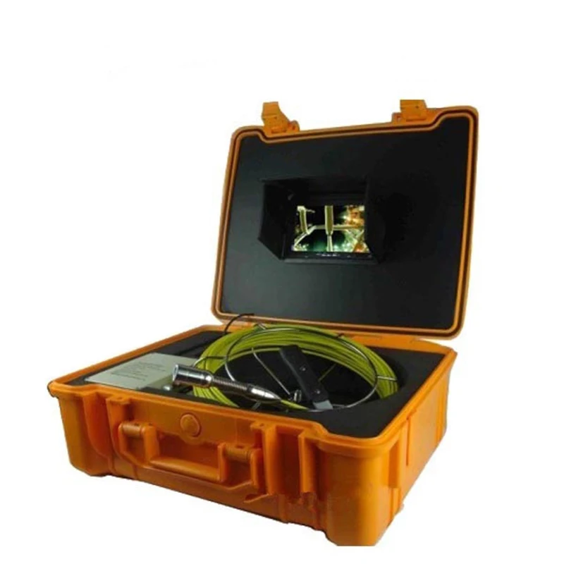7 inch monitor Sewer Pipe Inspection Snake Video Camera 12PCS white LED 20M cable
7 inch monitor Sewer Pipe Inspection Snake Video Camera 12PCS white LED 20M cable