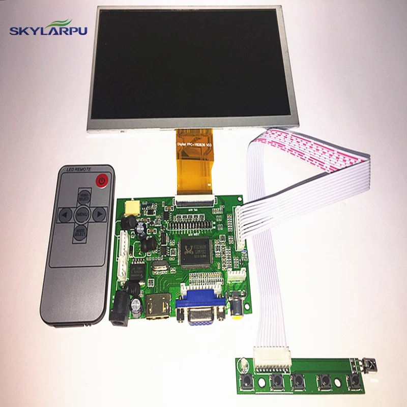 7" Inch LCD Panel Digital LCD Screen And Drive Board(HDMI+VGA+2AV) For Raspberry PI Pcduino Cubieboard-(1024 x 600)Free Shipping
7" Inch LCD Panel Digital LCD Screen And Drive Board(HDMI+VGA+2AV) For Raspberry PI Pcduino Cubieboard-(1024 x 600)Free Shipping
