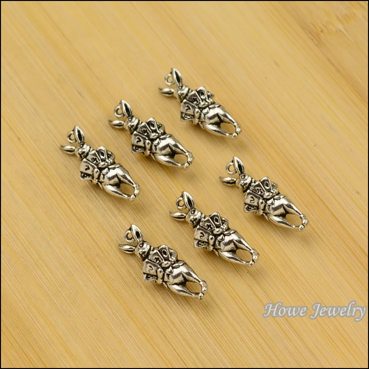 55 pcs Vintage Charms Rabbit Pendant Antique silver Fit Bracelets Necklace DIY Metal Jewelry Making
55 pcs Vintage Charms Rabbit Pendant Antique silver Fit Bracelets Necklace DIY Metal Jewelry Making
