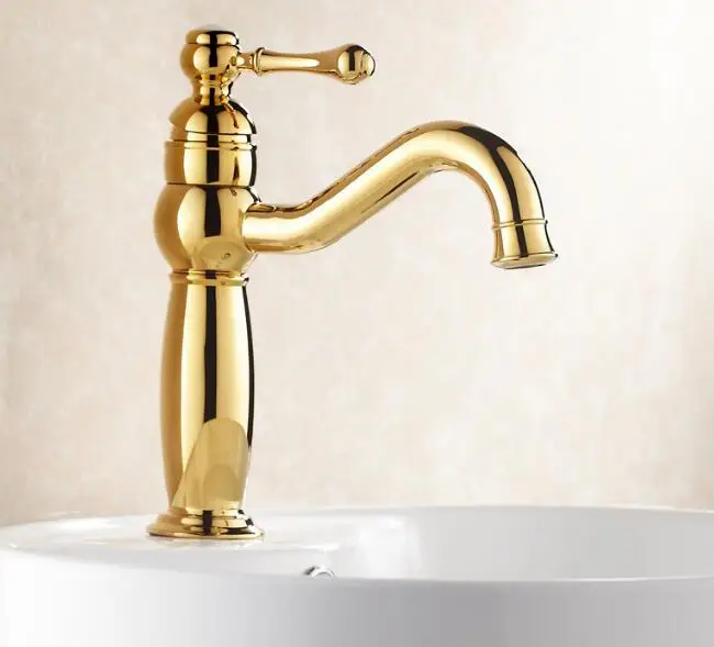 Vidric Top quality bathroom single handle sink faucets bath hot and cold water basin taps washbasin mixer golden faucet tap
Vidric Top quality bathroom single handle sink faucets bath hot and cold water basin taps washbasin mixer golden faucet tap