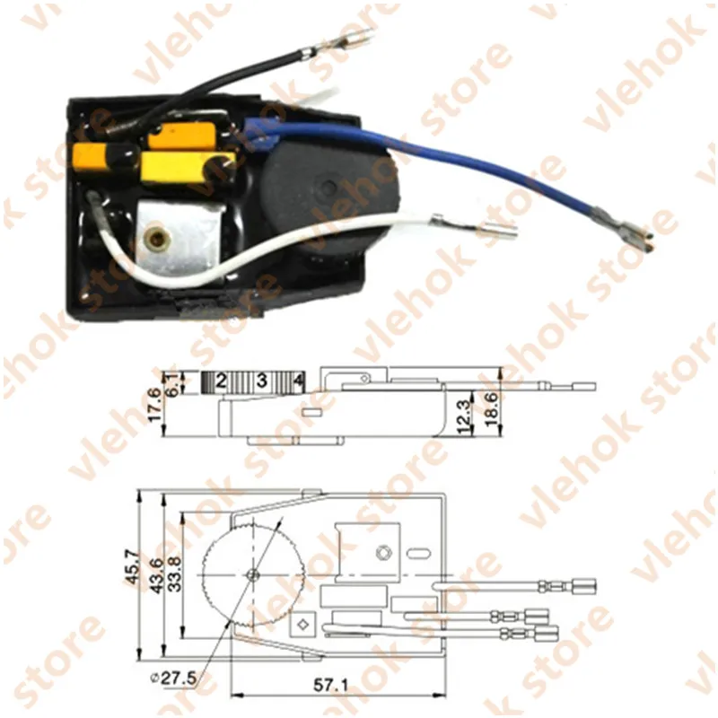 Speed Governor regulator replace for BOSCH DeWALT HITACHI MAKITA Angle Grinder Power tools accessories Electric tool part
Speed Governor regulator replace for BOSCH DeWALT HITACHI MAKITA Angle Grinder Power tools accessories Electric tool part