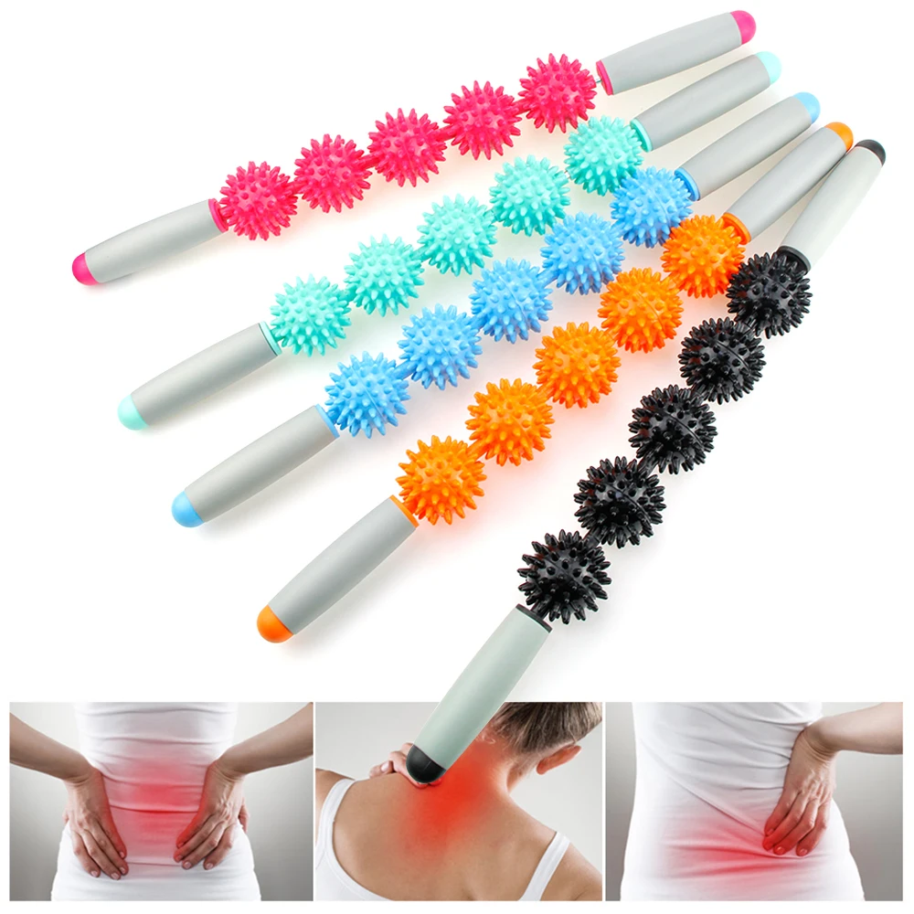 Portable Massage Roller Stick, Muscle Roller Stick, Body Relieving Muscle Soreness and Cramping, Multi-Functional with Handle
Portable Massage Roller Stick, Muscle Roller Stick, Body Relieving Muscle Soreness and Cramping, Multi-Functional with Handle