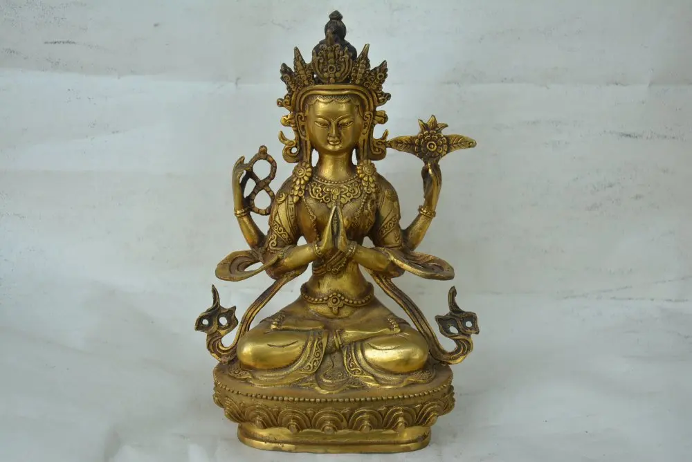 Old Tibet copper Gold body Buddha statue,Pure handmade, exquisite workmanship,best collection & adornment, free shipping
Old Tibet copper Gold body Buddha statue,Pure handmade, exquisite workmanship,best collection & adornment, free shipping