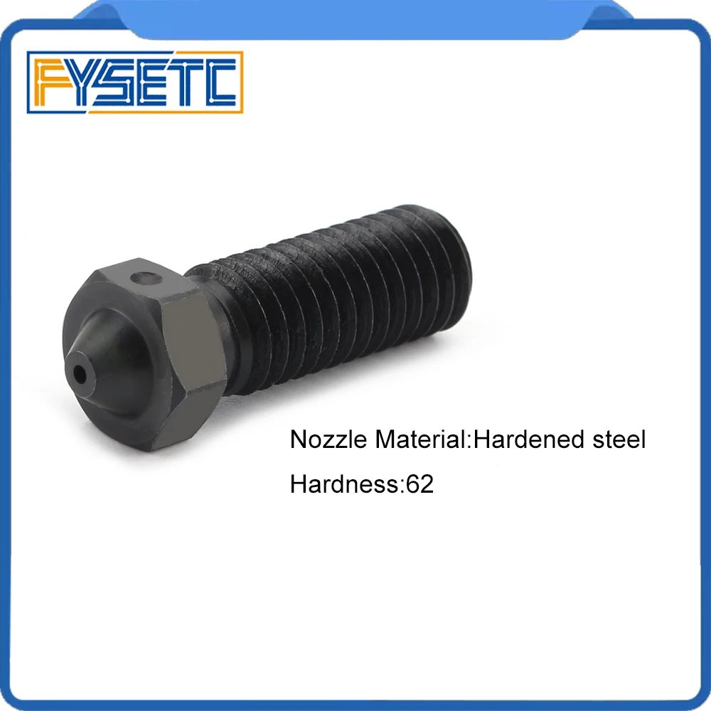 2pcs Hardened Steel Volcano Nozzles For High Temperature 3D Printing PEI PEEK Carbon Fiber Filament For E3D Volcano Hotend
2pcs Hardened Steel Volcano Nozzles For High Temperature 3D Printing PEI PEEK Carbon Fiber Filament For E3D Volcano Hotend
